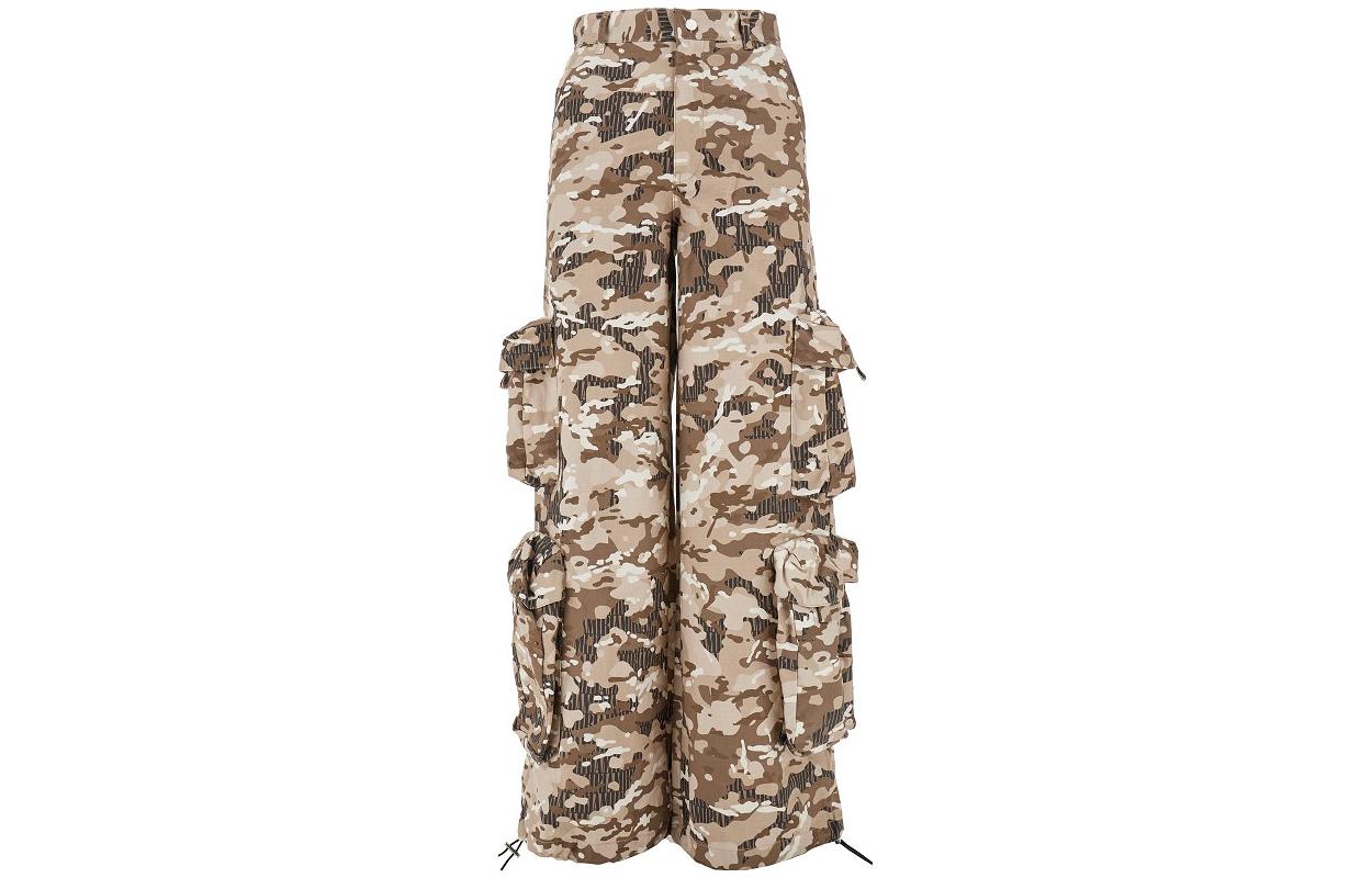 (Women) AMIRI  Camouflage Cargo Pants Green PF23WPB003-526