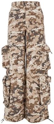 (W) アミリ カモフラージュ カーゴパンツ グリーン PF23WPB003-526 Buy (W) アミリ カモフラージュ カーゴパンツ グリーン PF23WPB003-526