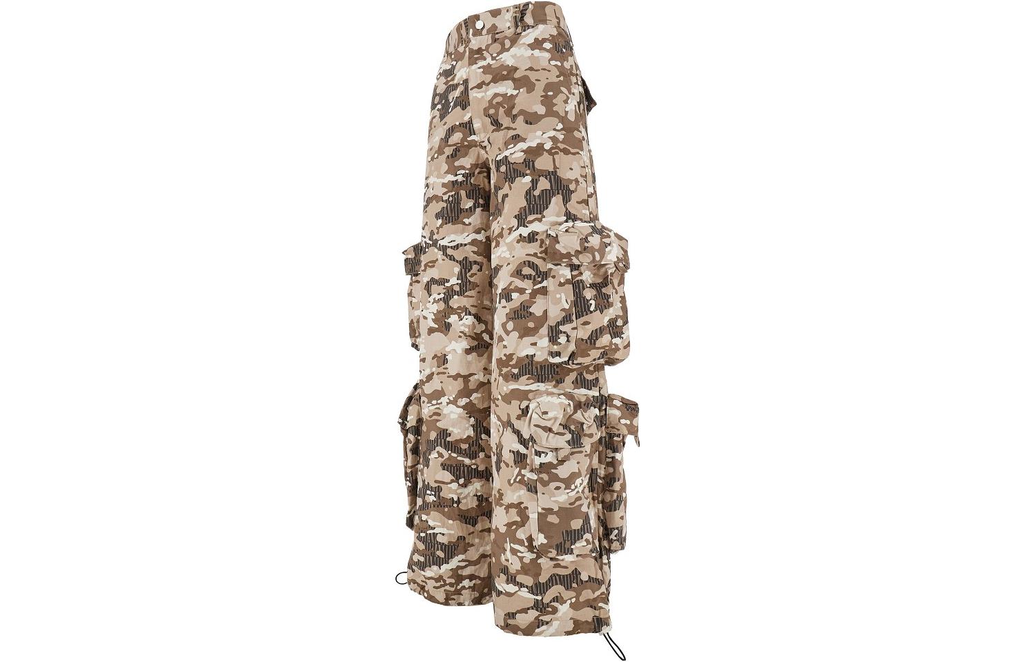 Shop (W) アミリ カモフラージュ カーゴパンツ グリーン PF23WPB003-526