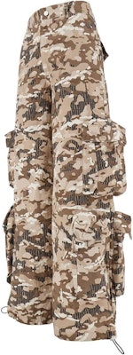 (W) アミリ カモフラージュ カーゴパンツ グリーン PF23WPB003-526 Shop (W) アミリ カモフラージュ カーゴパンツ グリーン PF23WPB003-526