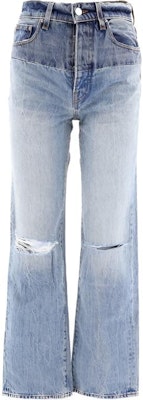 (W) AMIRI 水洗仿舊高腰直筒藍色牛仔褲 PF22WDF008-931 Buy (W) AMIRI 水洗仿舊高腰直筒藍色牛仔褲 PF22WDF008-931