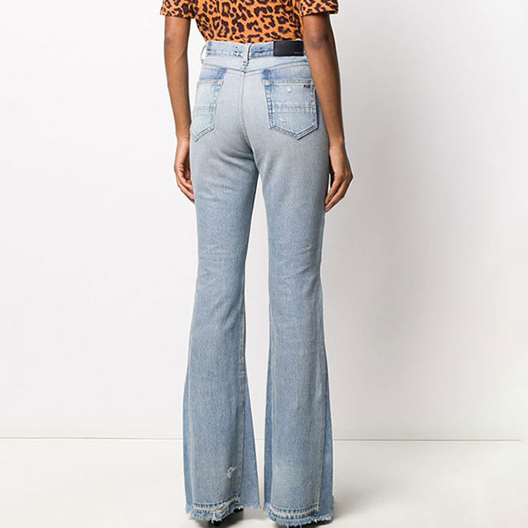 Shop (W) AMIRI FW21 淺藍色高腰喇叭牛仔褲 Y0W0149-9RD