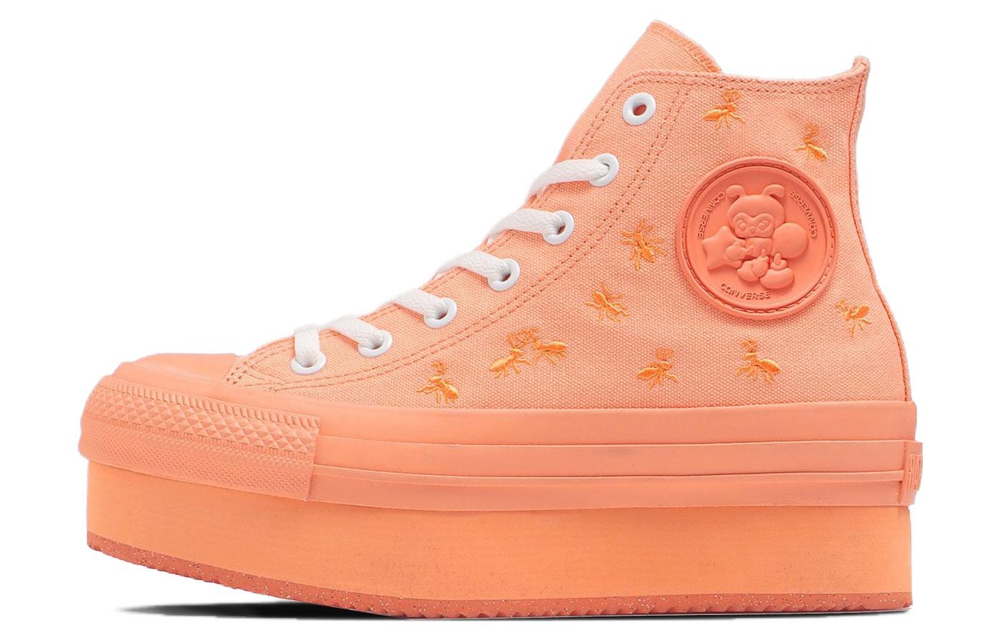 (W) ancco Converse AS (R) Chunkyline HI 'Pastel Orange'