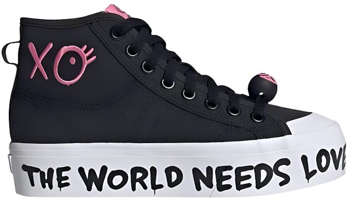 (Women) André Saraiva x adidas Nizza Platform Mid 'XO' HQ6867 Order (Women) André Saraiva x adidas Nizza Platform Mid 'XO' HQ6867