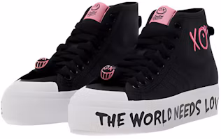 Lookbook (女)André Saraiva x adidas Nizza 平台中筒 'XO' HQ6867