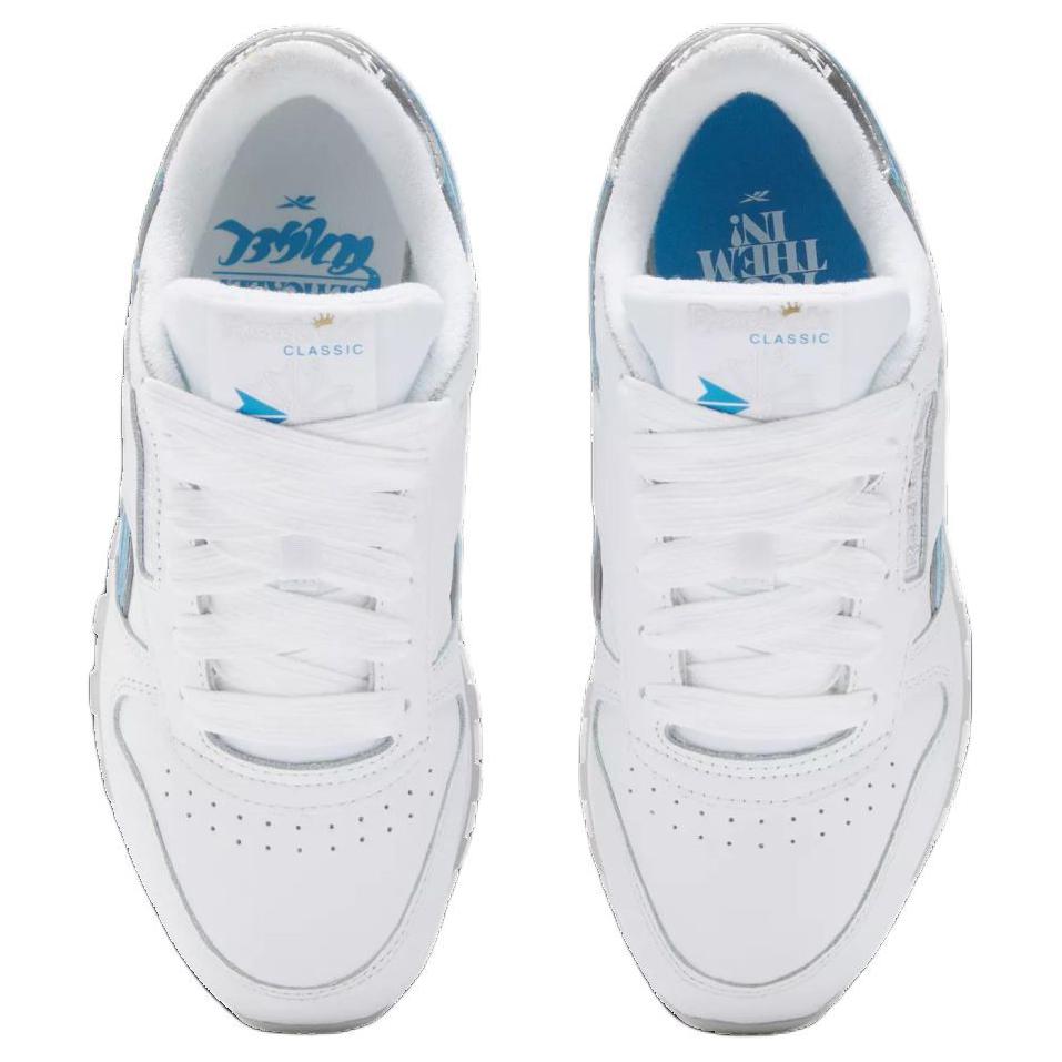 (W) Angel Reese Reebok Classic Leather 'White Always Blue' 圖 3