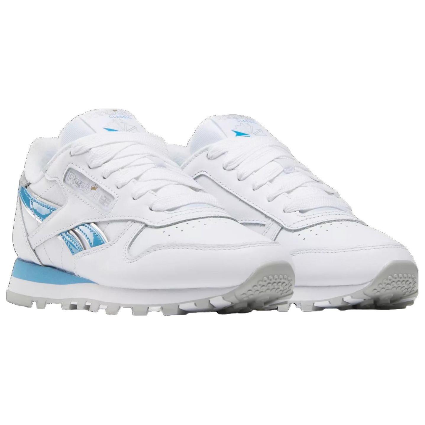(W) Angel Reese Reebok Classic Leather 'White Always Blue' 圖 4