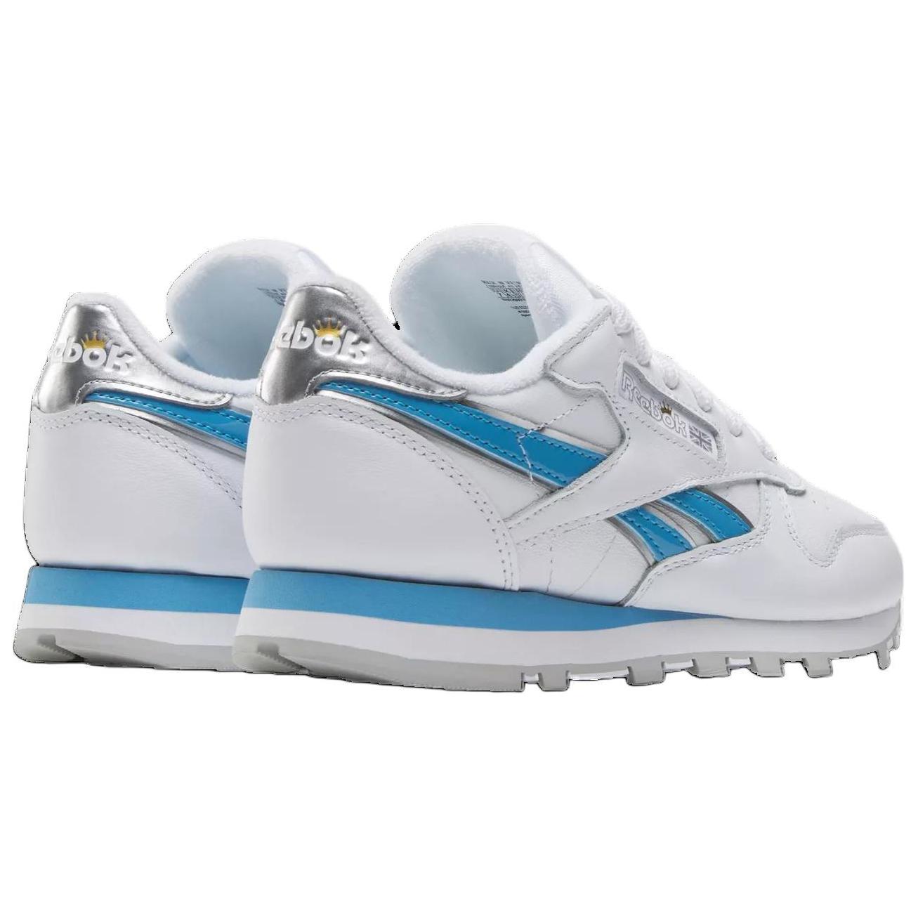 (W) Angel Reese Reebok Classic Leather 'White Always Blue' 圖 5