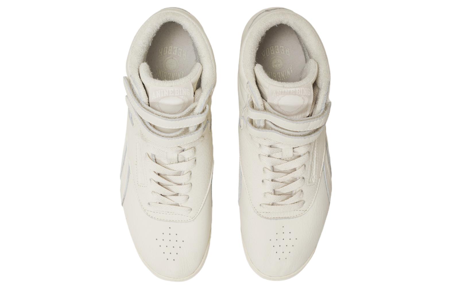 Shop (女性) Anine Bing x Reebok Freestyle 高筒 '骨粉白' 100206922