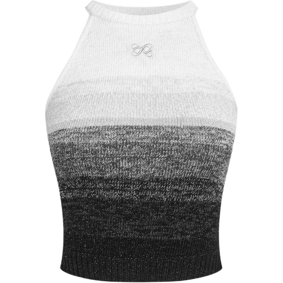 (Women) Ann Andelman SS26 Gradient Knit Crop Tank Top AA26BX2689