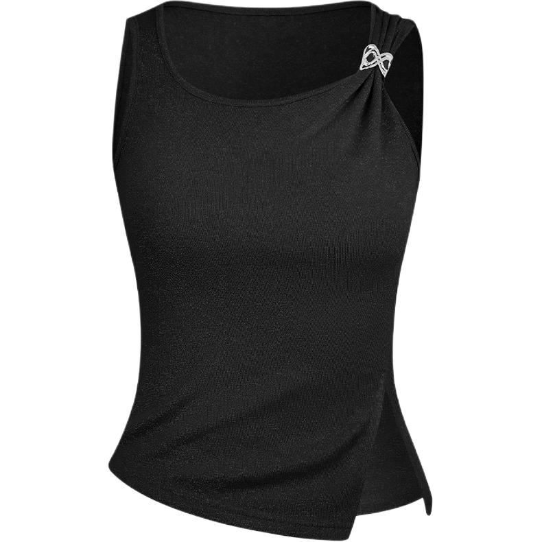 (Women) Ann Andelman SS26 Simple Sleeveless Round Neck Tank Top AA26BX2988