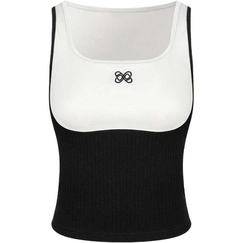 (Women) Ann Andelman SS26 Square Neck Sleeveless Fashion Tank Top Women AA26BX2938
