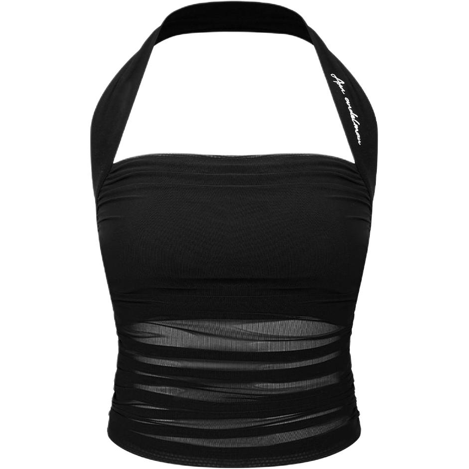 (Women) Ann Andelman SS26 Stylish Halter Neck Tank Top - Versatile & Comfortable AA26BX2653