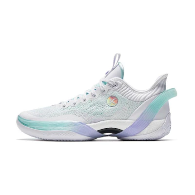 (W) Anta Three-Pointer Rain 1 'White Teal Green Purple'