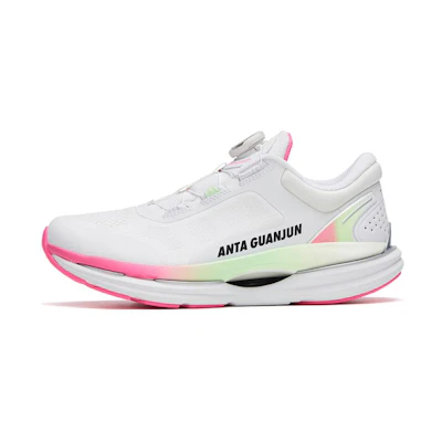 (W) Anta Running Shoes 'White Green Pink'