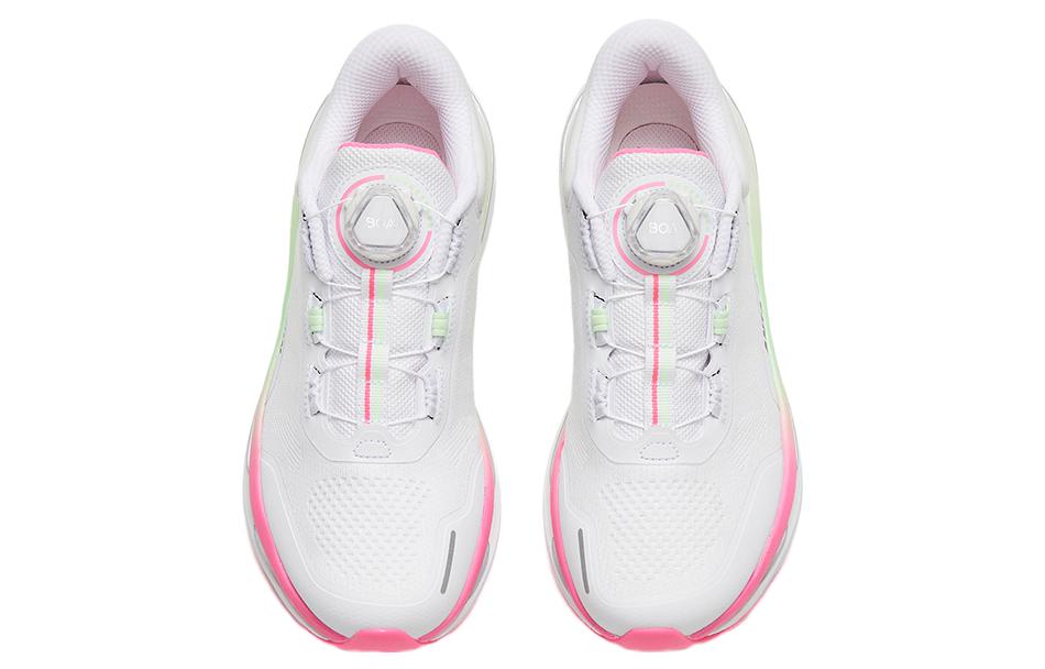 Lookbook (W) Zapatillas Anta para Correr 'Blanco Verde Rosa' 122315581A-2