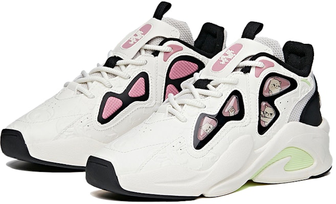 (Women) Anta 'Badao Weifeng White Black Grey' 122118088-4 Order (Women) Anta 'Badao Weifeng White Black Grey' 122118088-4