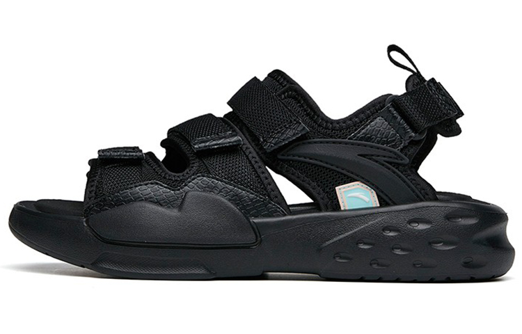 (W) Anta 'Black Magic Strap Beach Sport Sandals'