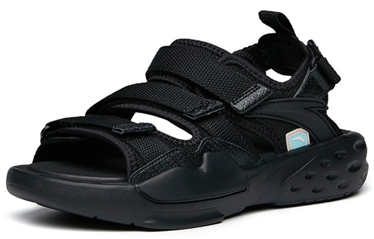 (W) Anta 'Black Magic Strap Beach Sport Sandals' 圖 2