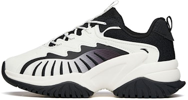 (Women) Anta 'Black White Patchwork Dad Shoe' 122148885-2 (Women) Anta 'Black White Patchwork Dad Shoe' 122148885-2