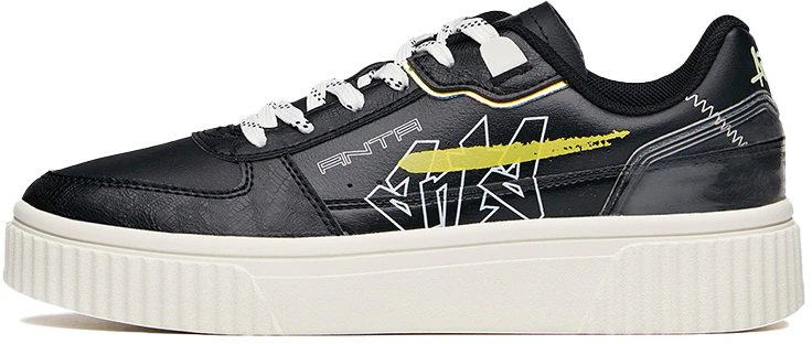 women-anta-graffiti-all-match-casual-shock-absorbing-non-slip-wear-resistant-low-top-122028064-2