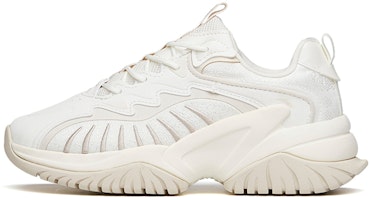 (Women) Anta 'Grey White Patchwork Dad Shoe' 122148885-4 (Women) Anta 'Grey White Patchwork Dad Shoe' 122148885-4