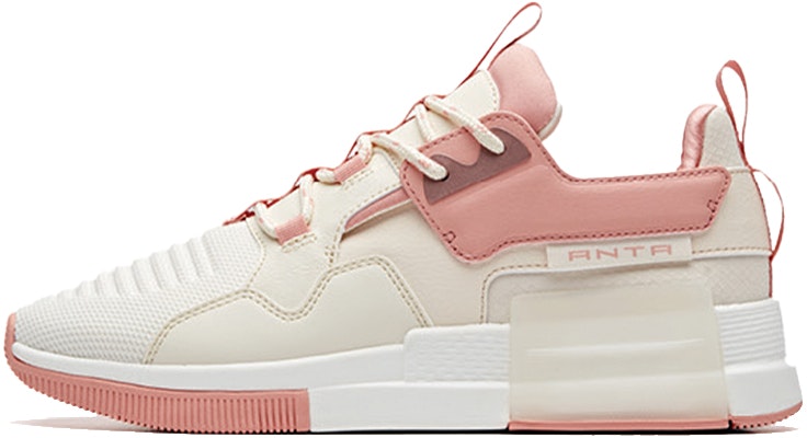 (W) Anta 'Beige Claro Blanco Cube' Zapatillas Casual Serie Life 12948888-3 Buy (W) Anta 'Beige Claro Blanco Cube' Zapatillas Casual Serie Life 12948888-3