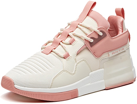 (W) Anta 'Beige Claro Blanco Cube' Zapatillas Casual Serie Life 12948888-3 Order (W) Anta 'Beige Claro Blanco Cube' Zapatillas Casual Serie Life 12948888-3