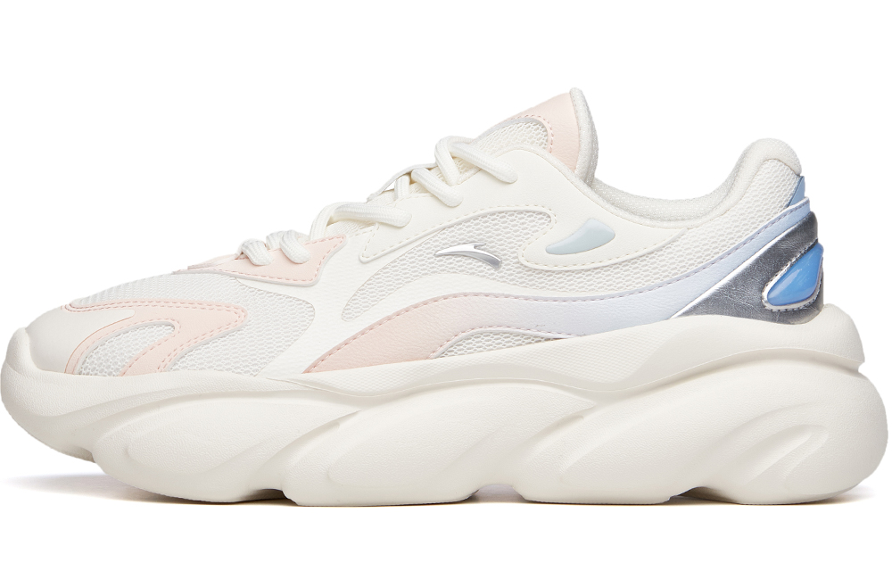 Buy Anta安踏 喵爪生活系列 透氣減震支撐 低幫 老爹鞋 女款 白粉喵喵鞋