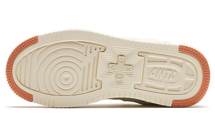 Purchase 安踏 微糖面包鞋 舒適休閒 耐磨 低幫 板鞋 女款 米色