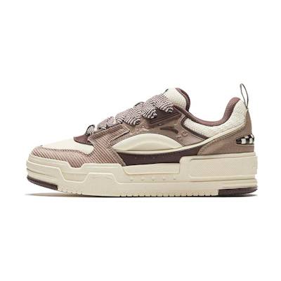 (W) Anta Skateboardin Shoes 'Tan Cream'