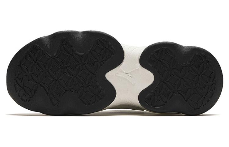 Purchase (W) Anta Sepatu Sporty Low-Top Hitam Putih Shock-Absorbent untuk Pria 122418885-8