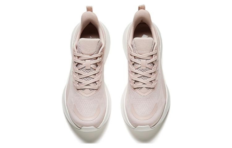 Lookbook Anta安踏 雲蹤 圓頭繫帶 減震耐磨 低筒 跑步鞋 女款 粉