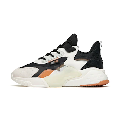 (W) Anta 'Rubik’s Cube Reject Mediocrity' Dad Shoe 'Black and White'