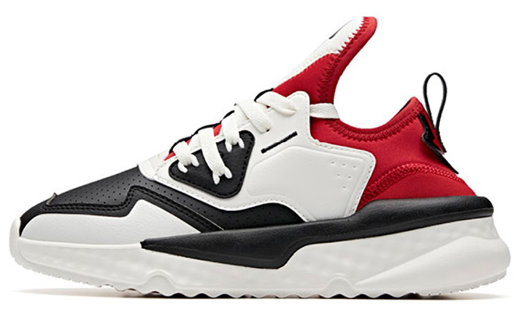 (W) Anta 'Unrestrained Life Series' Casual Sports Shoes 'Black White Red'