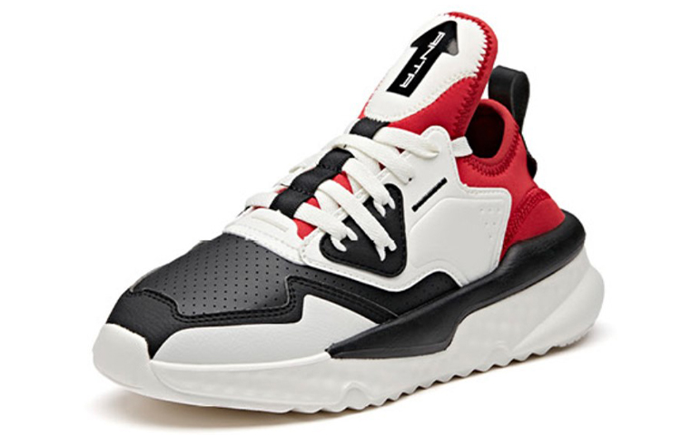 Order (W) Anta Chaussures de Sport Décontractées Série ''Unrestrained Life'' Noir Blanc Rouge 12948842-3