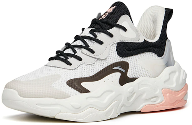 Anta安踏 破繭 低筒 運動休閒鞋 女款 白黑 Order Anta安踏 破繭 低筒 運動休閒鞋 女款 白黑