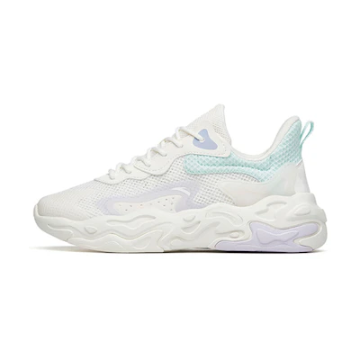 (W) Anta 'White Blue Purple' 'Pojian Low'