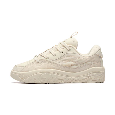 (W) Anta 'Zhìrè Thick Bottom Low-Top Beige'