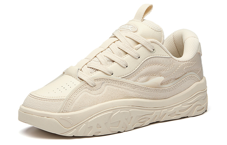 (W) Anta 'Zhìrè Thick Bottom Low-Top Beige' 圖 2