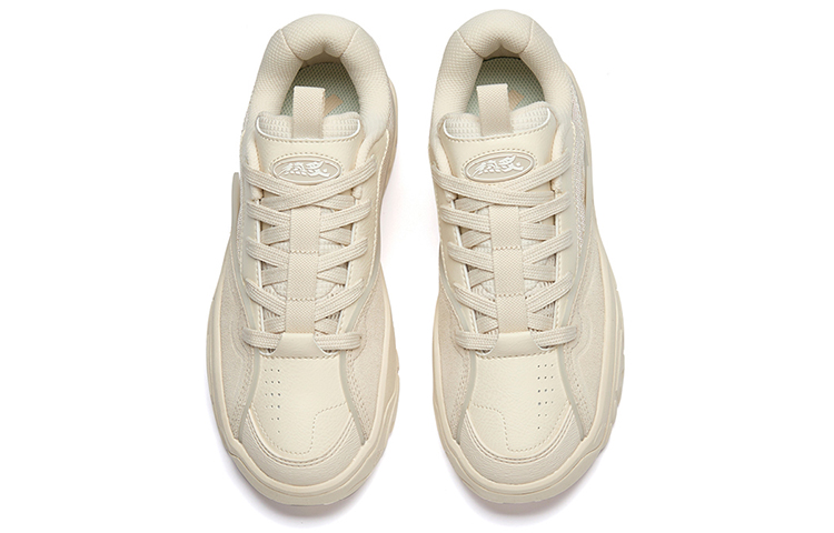 (W) Anta 'Zhìrè Thick Bottom Low-Top Beige' 圖 3