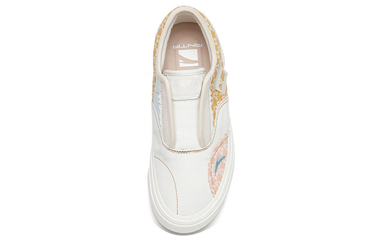 Lookbook (W) Anta A-Flashfoam Skateboard Bas ''Blanc Jaune Slip-On'' 122228017-8