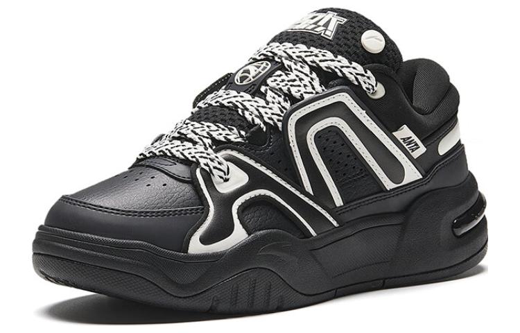 Order Anta安踏 奧傑 休閒舒適 防滑耐磨 低筒 滑板鞋 女款 黑色