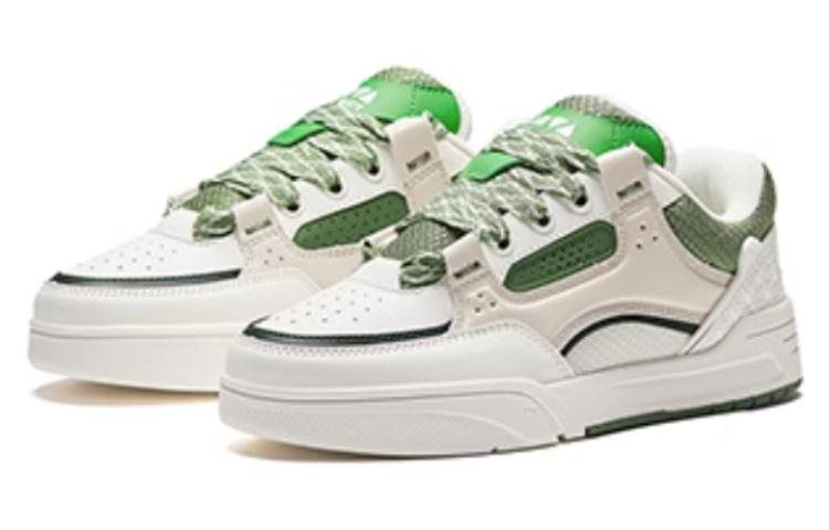 Lookbook Anta安踏 驕傑 防滑減震 低筒 板鞋 女款 白橄欖綠