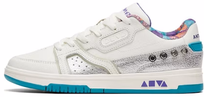 (Women) Anta A-Flashfoam Low 'White Silver' 122329231-1 (Women) Anta A-Flashfoam Low 'White Silver' 122329231-1