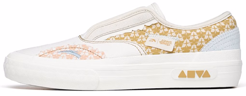 (Women) Anta A-Flashfoam Skateboard Low 'White Yellow Slip-On' 122228017-8 Buy (Women) Anta A-Flashfoam Skateboard Low 'White Yellow Slip-On' 122228017-8
