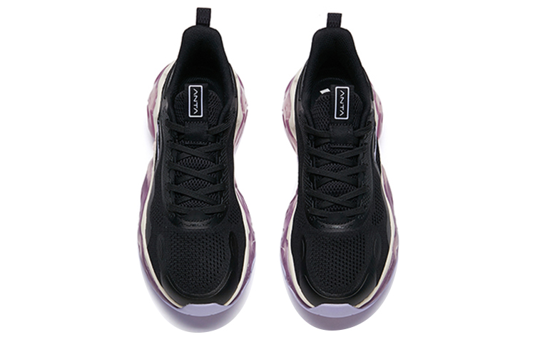 Shop (W) Anta A-Jelly 'Negro Morado Claro' 122035501-12