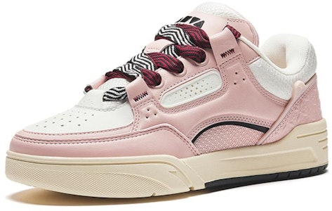 安踏 骜杰 潮流麵包鞋 防滑耐磨輕便 低幫 板鞋 女款 粉 Order 安踏 骜杰 潮流麵包鞋 防滑耐磨輕便 低幫 板鞋 女款 粉