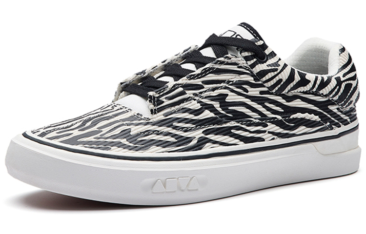 (W) Anta MD Skate Shoes 'Black White' 圖 3