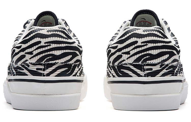 (W) Anta MD Skate Shoes 'Black White' 圖 5